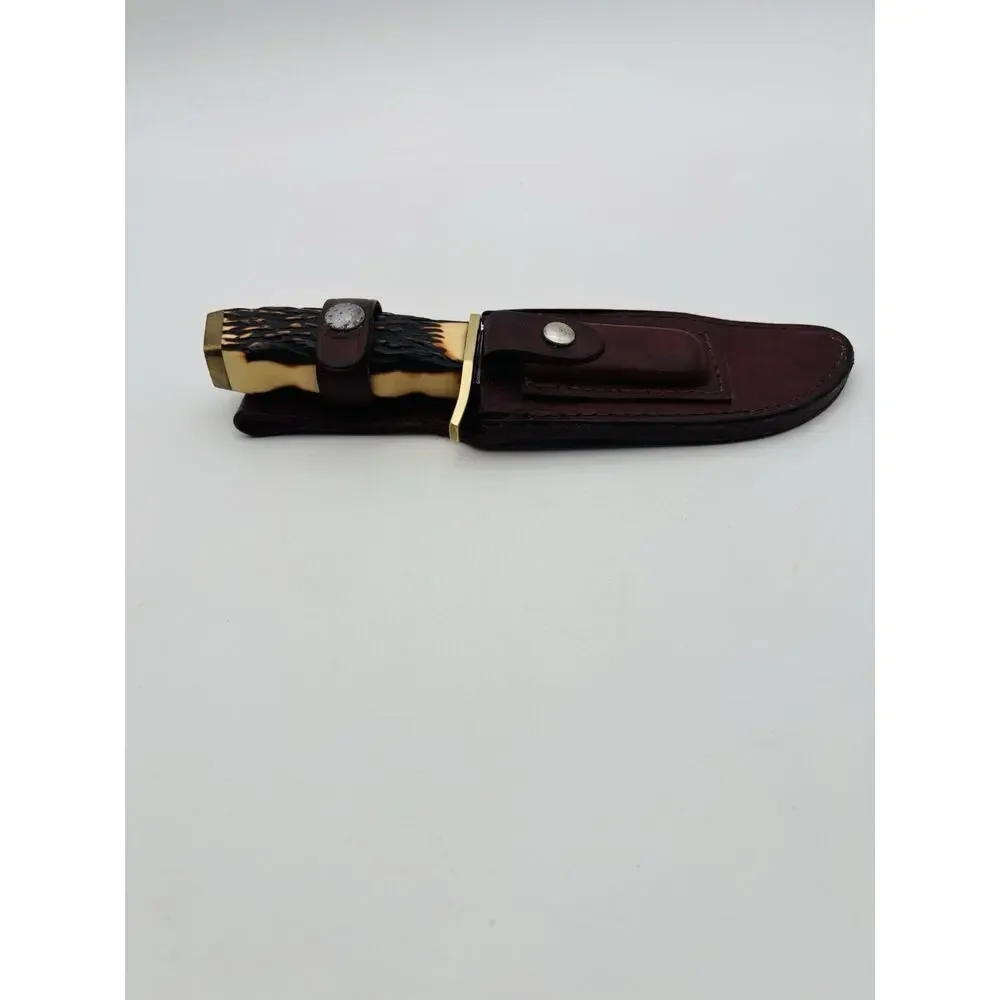Vintage/RARE Schrade 171UH Fixed Blade Knife With Sheath Good Condition